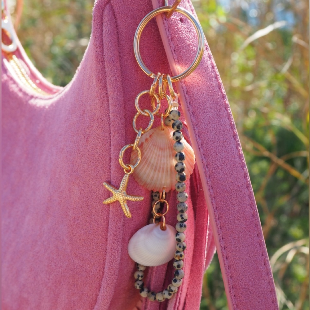 Real Seashell Bag Charm